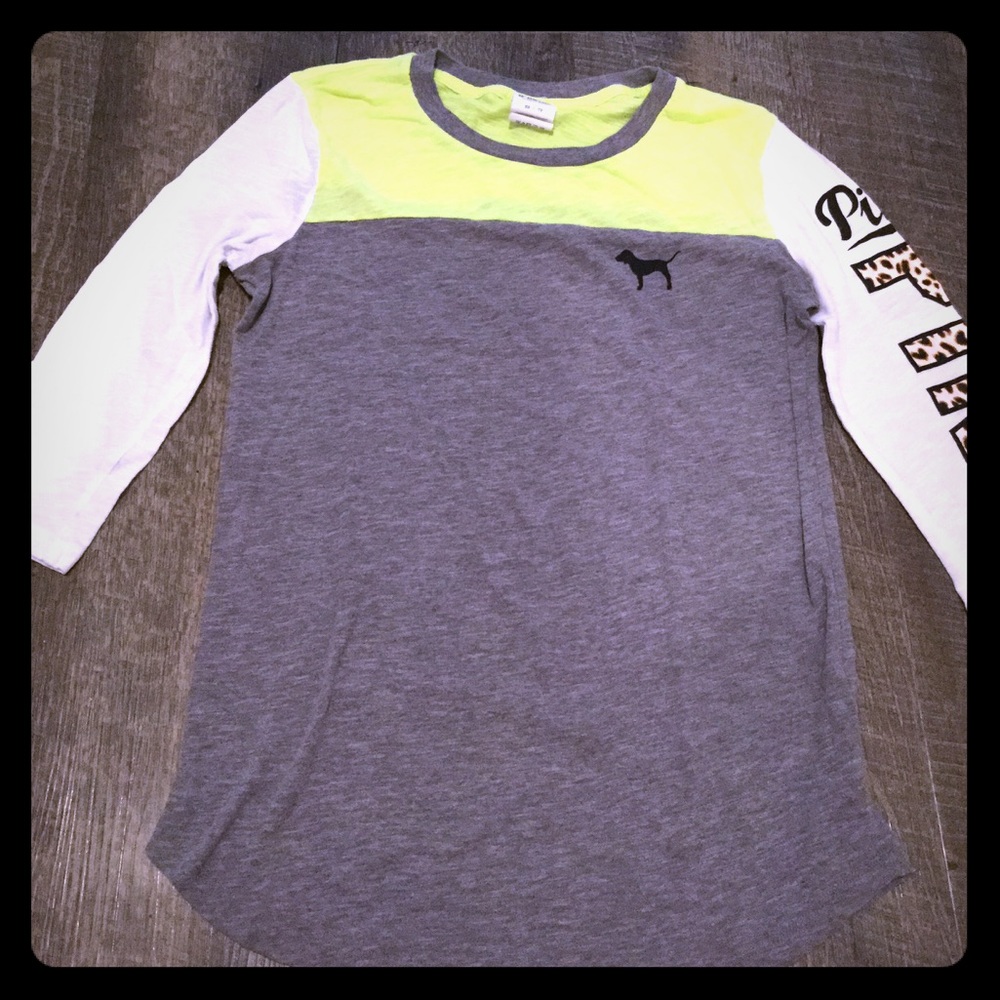 Pink quarter sleeves shirt